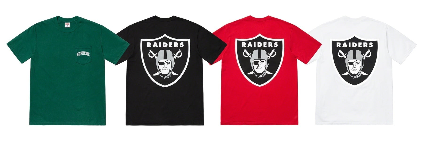 Supreme®/NFL/Raiders/'47 Pocket Tee